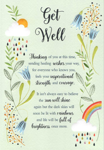 Picture of GET WELL CARD